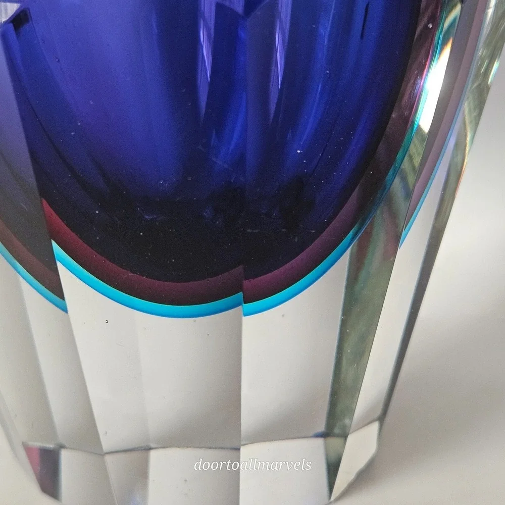 N/A faceted murano